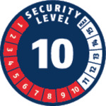 Sicherheitslevel 10/15 | ABUS GLOBAL PROTECTION STANDARD ®  | Ein höherer Level entspricht mehr Sicherheit